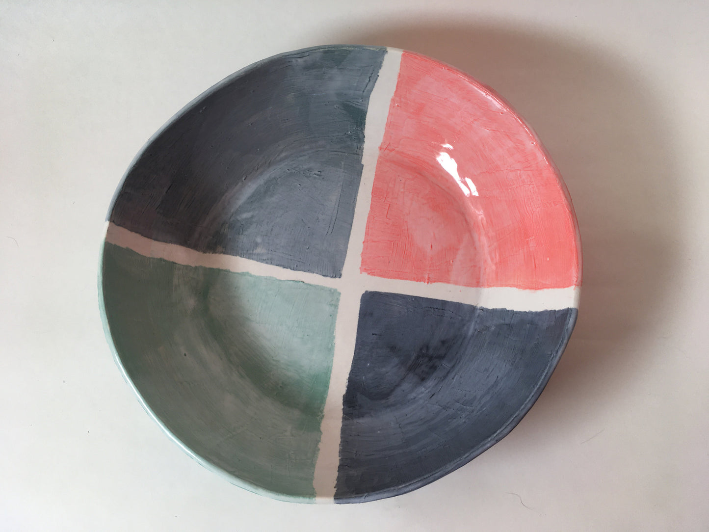 Four Colored Porcelain Bowl