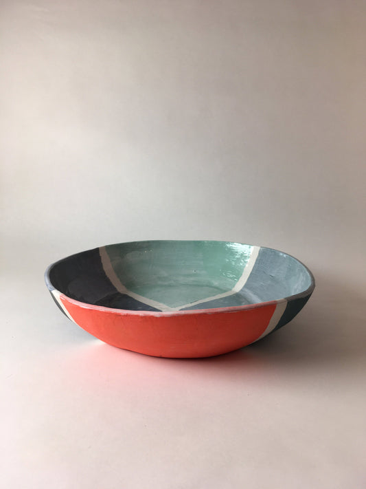 Four Colored Porcelain Bowl