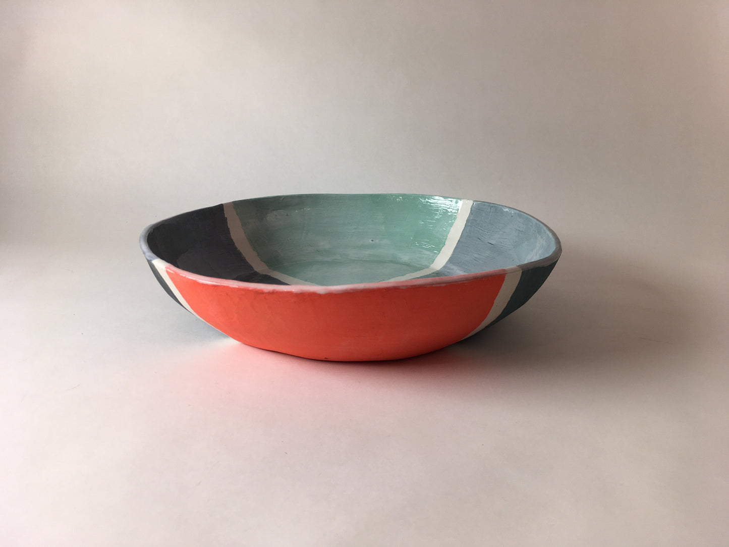 Four Colored Porcelain Bowl