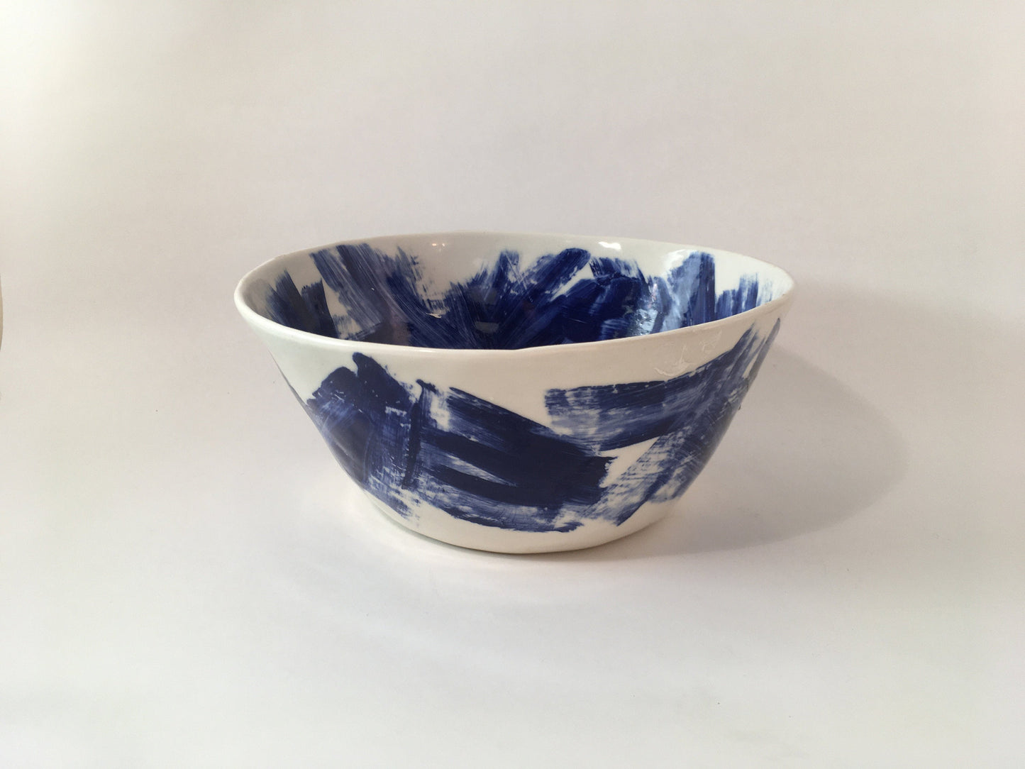 Porcelain Bowl with Blue Marks