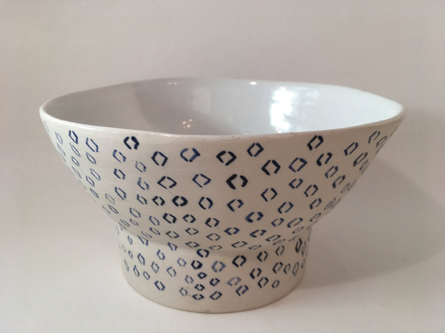 Porcelain Bowl with Cobalt Marks