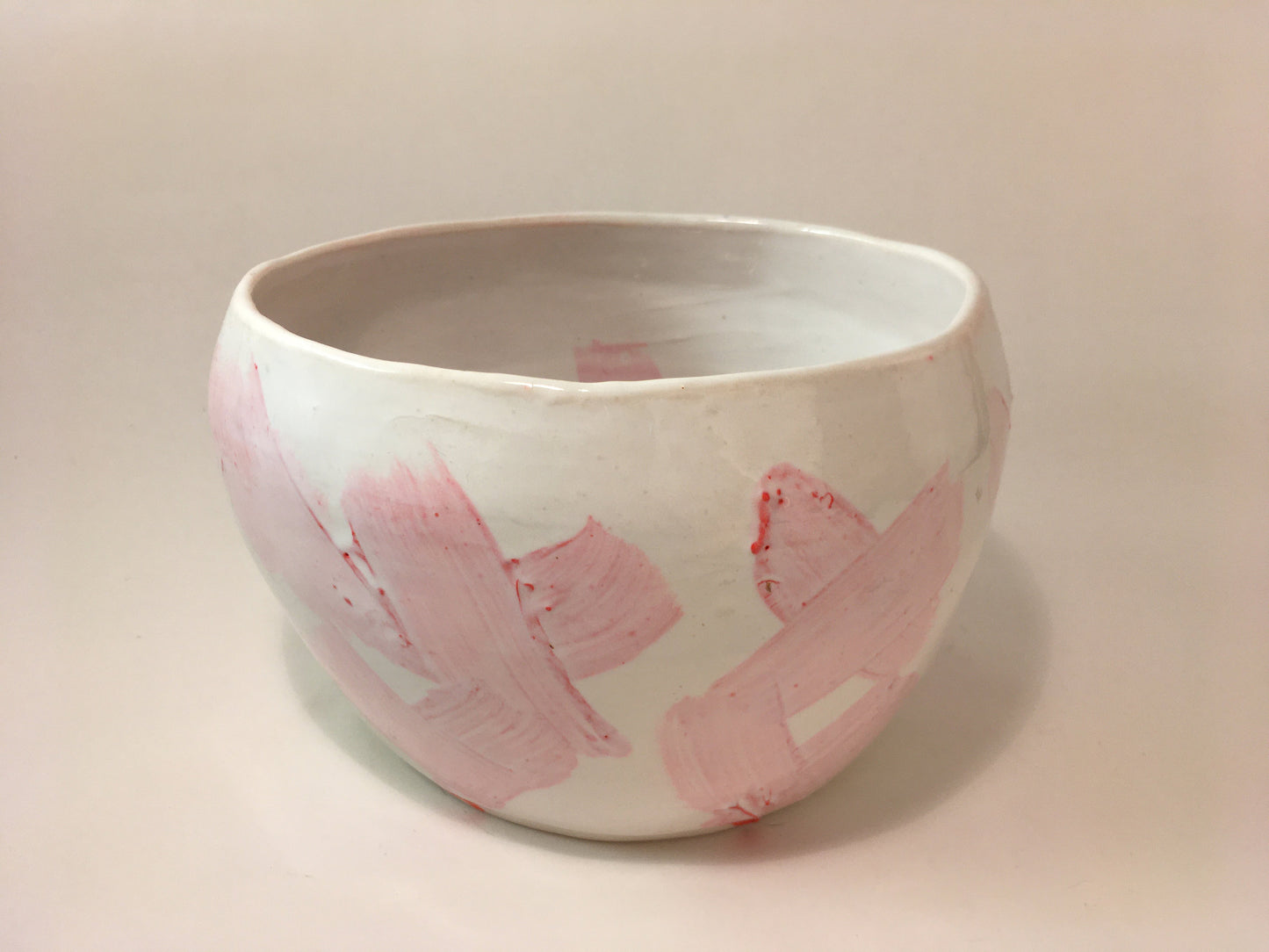 Porcelain Bowl with White Glaze
