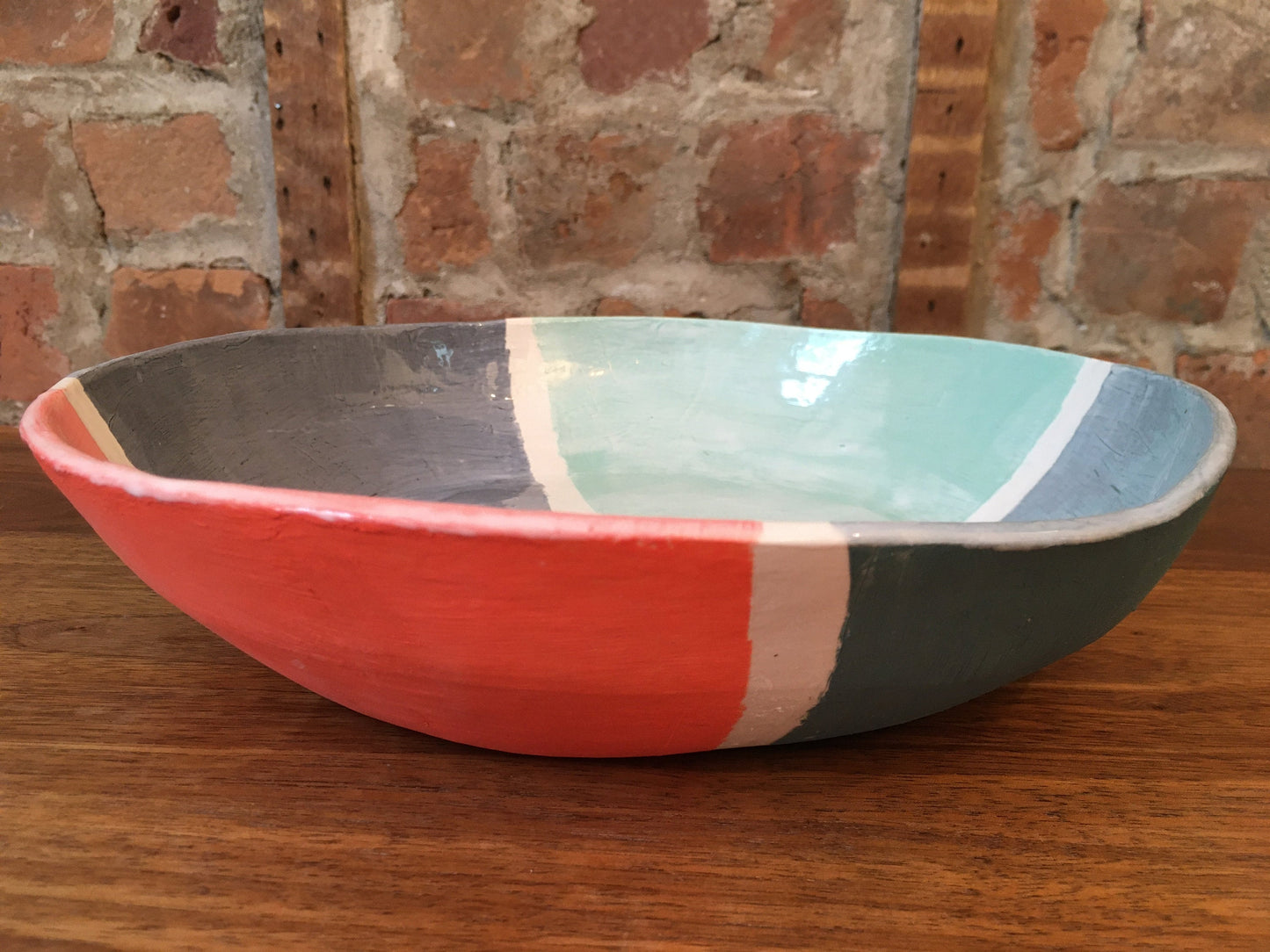 Four Colored Porcelain Bowl