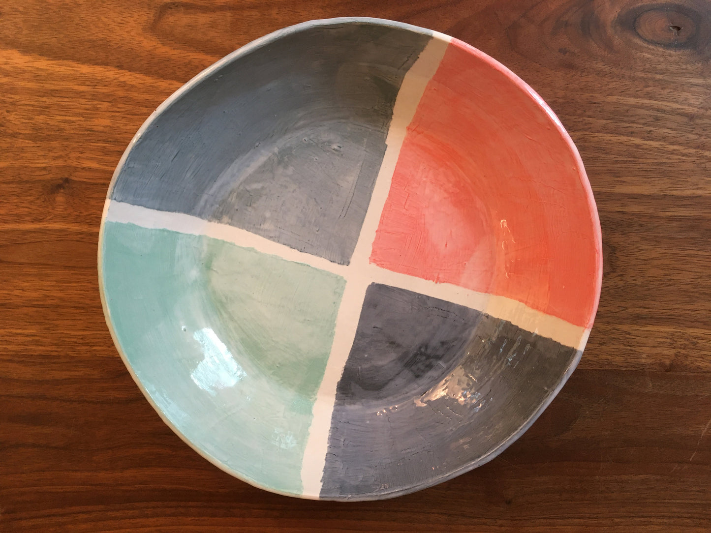 Four Colored Porcelain Bowl