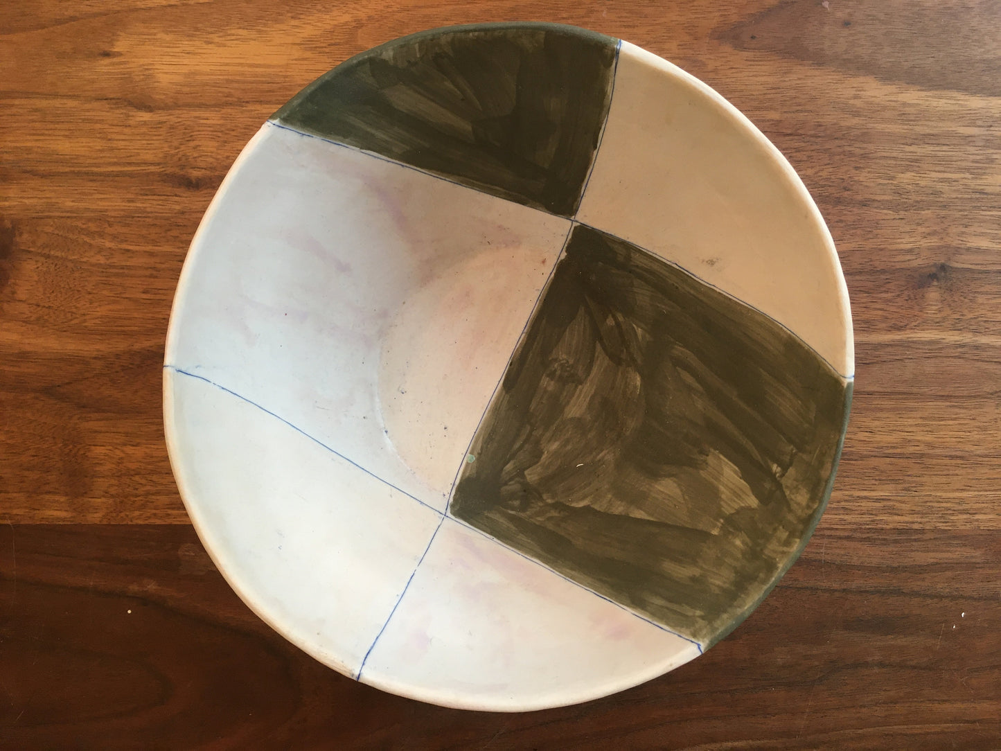 Abstract Porcelain Bowl