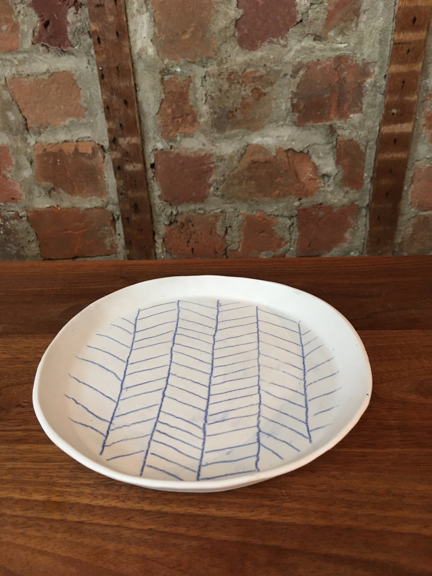 Porcelain Plate with Pattern I