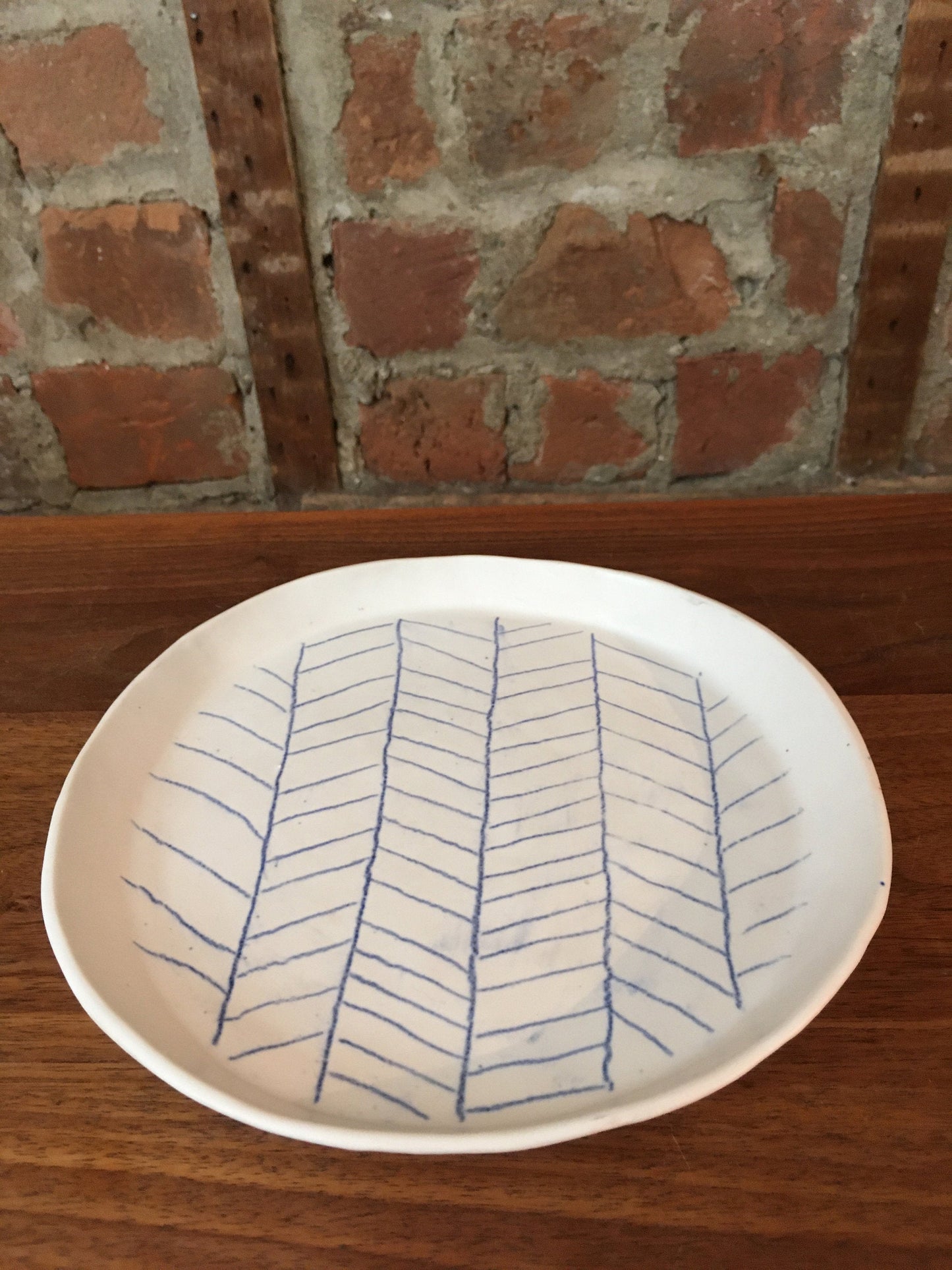 Porcelain Plate with Pattern I