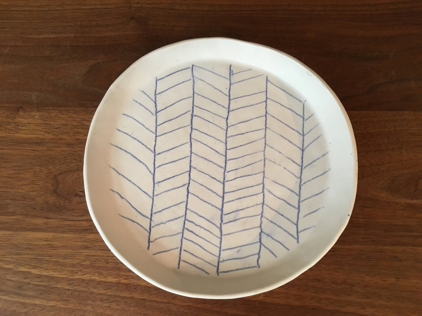 Porcelain Plate with Pattern I