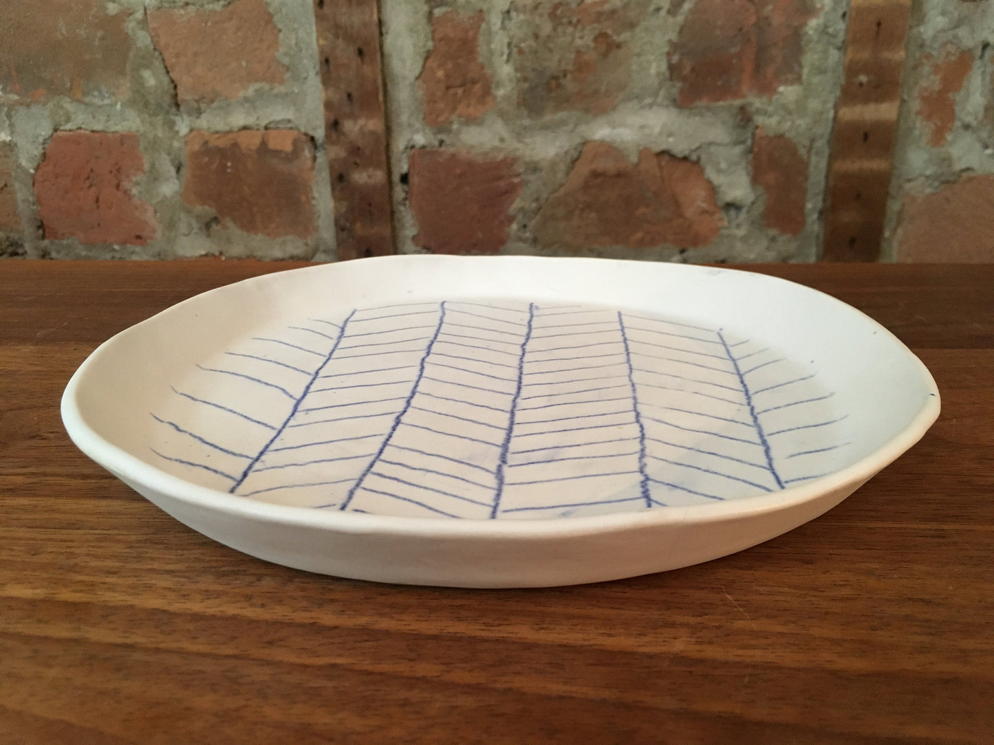 Porcelain Plate with Pattern I