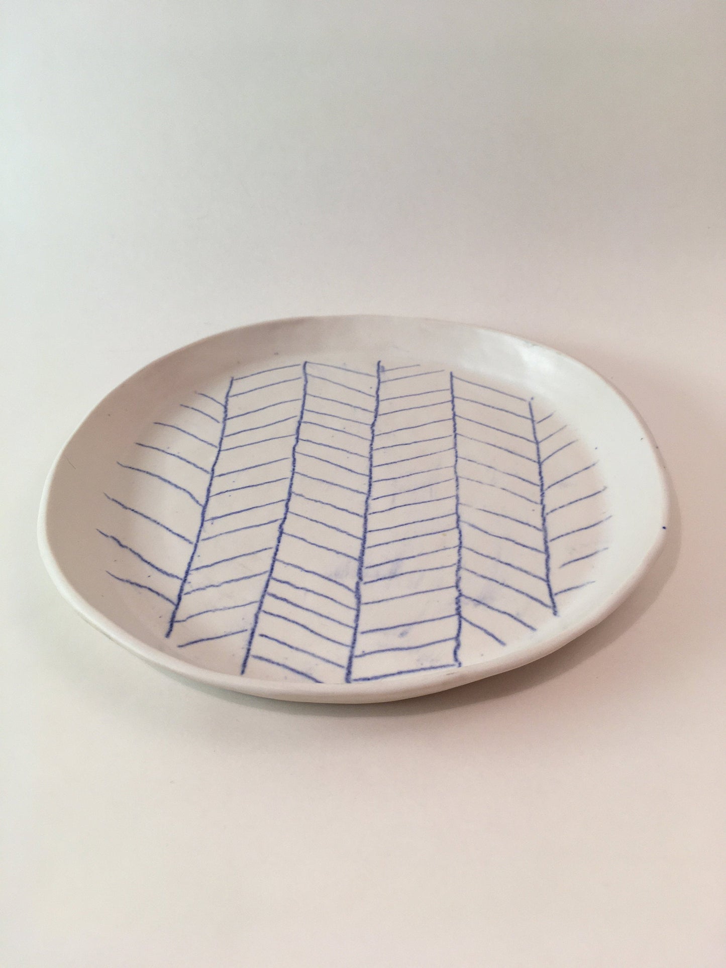 Porcelain Plate with Pattern I