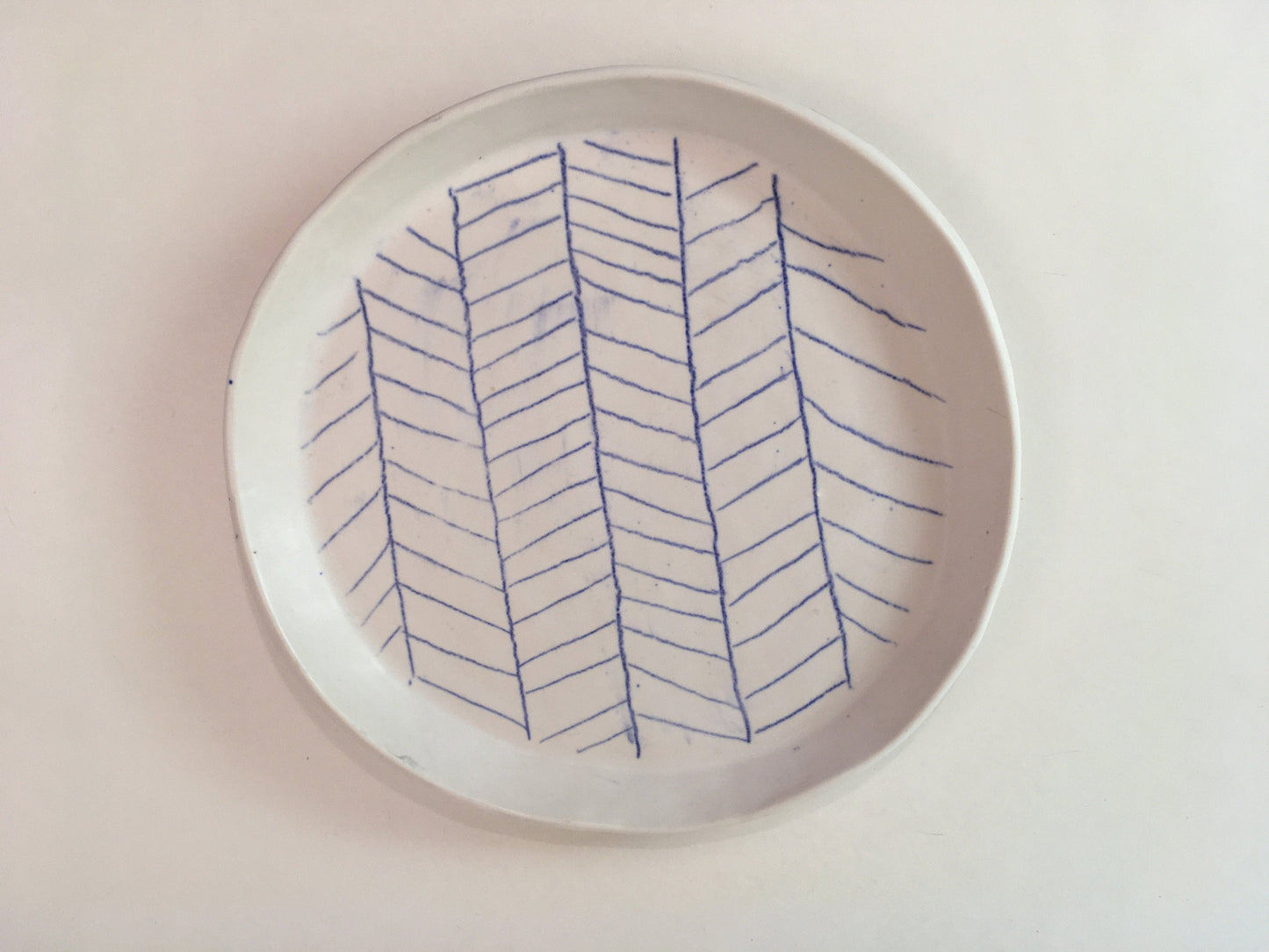 Porcelain Plate with Pattern I