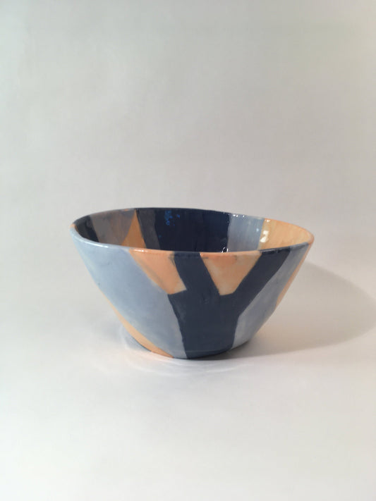 Three Colored Porcelain Bowl