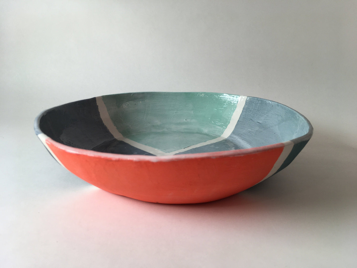 Four Colored Porcelain Bowl