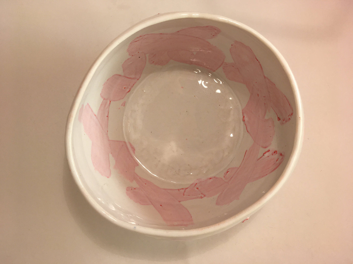 Porcelain Bowl with White Glaze