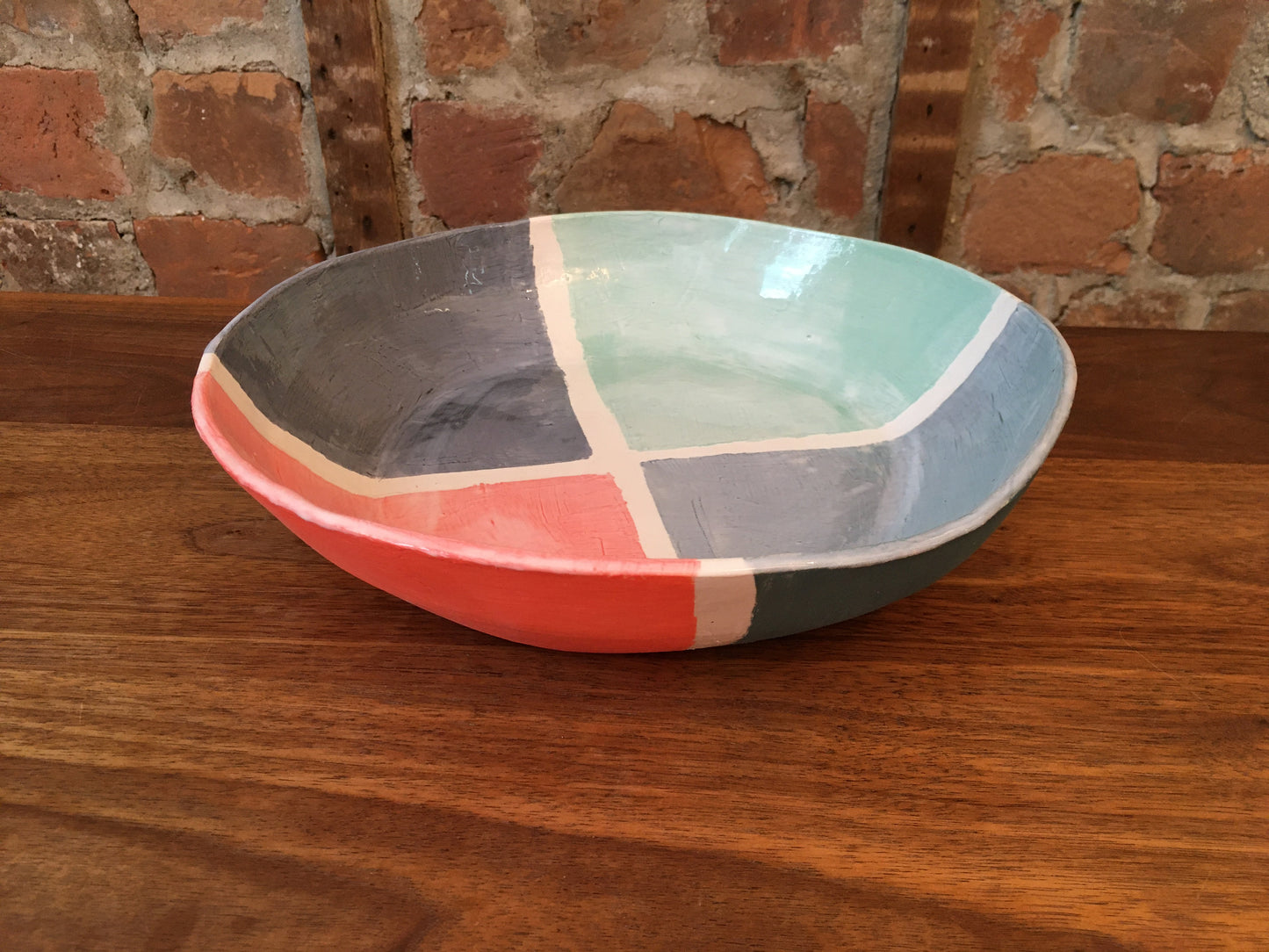 Four Colored Porcelain Bowl