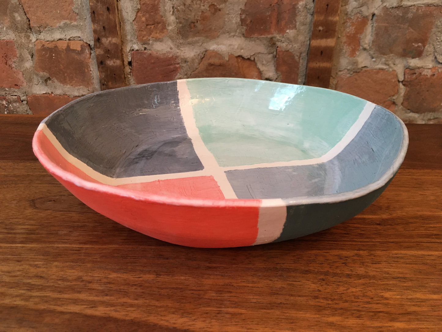 Four Colored Porcelain Bowl