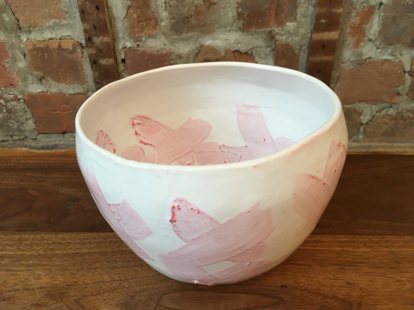 Porcelain Bowl with White Glaze