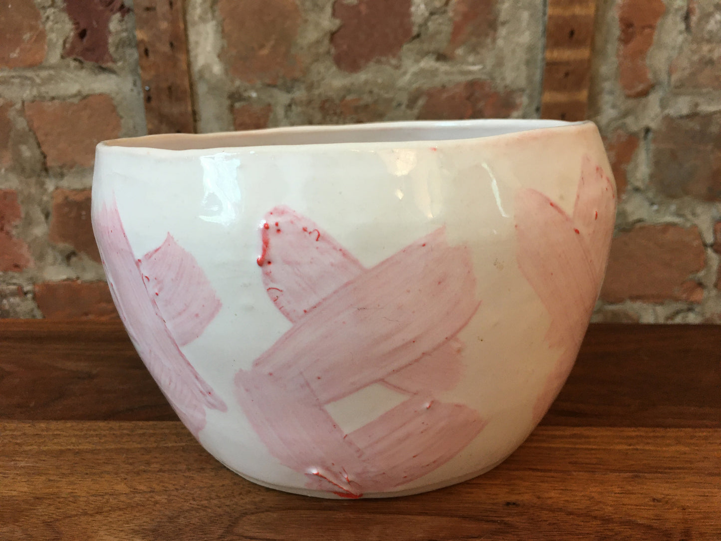 Porcelain Bowl with White Glaze