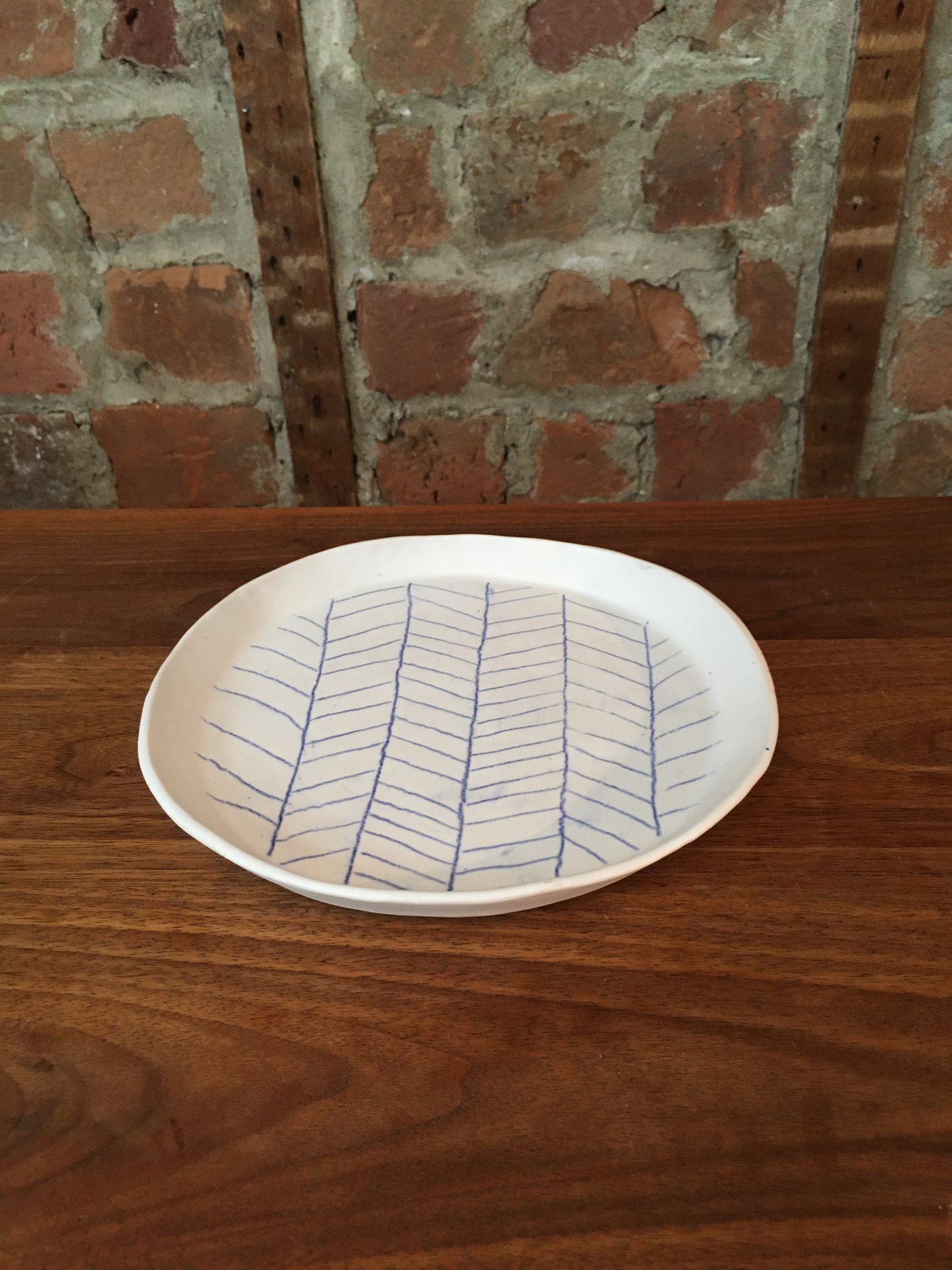 Porcelain Plate with Pattern I