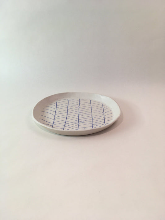 Porcelain Plate with Pattern I