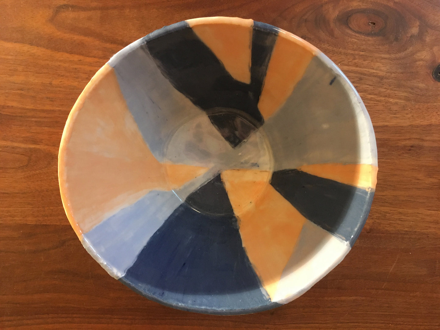 Three Colored Porcelain Bowl